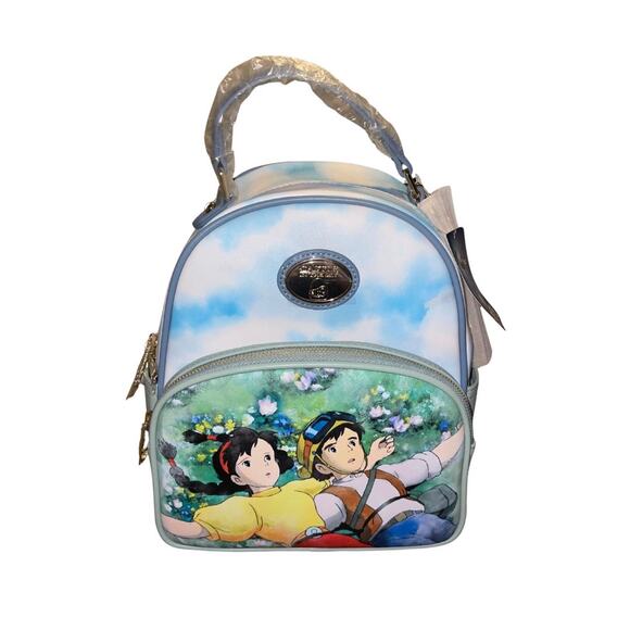 Studio Ghibli Castle in the Sky Pazu and Sheeta Mini Backpack NWT Anime - Picture 1 of 6